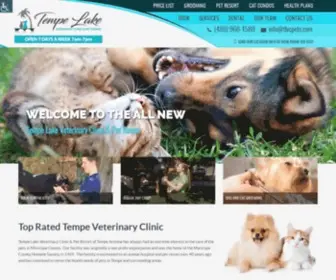 Tempepethospital.com(Tempe Veterinary Hospital) Screenshot