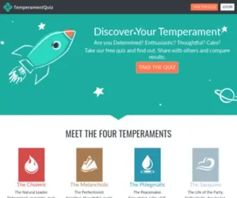 TemperamentQuiz.com(TemperamentQuiz) Screenshot