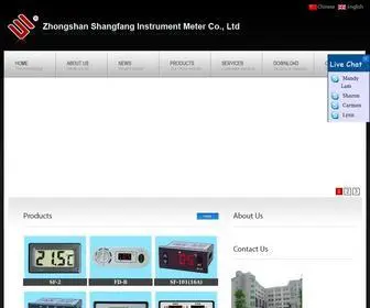 Temperature-Control.cn(Zhongshan Shangfang Instrument Meter Co) Screenshot