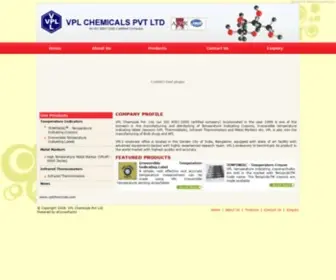 Temperatureindicatorcrayons.com(VPL Industrial Technologies Pvt Ltd) Screenshot