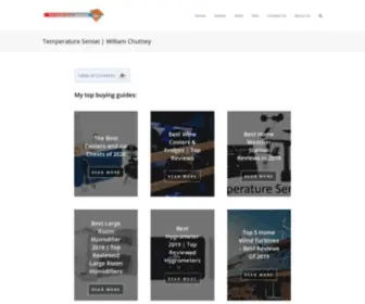 Temperaturesensei.com(Temperature Sensei) Screenshot
