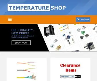 Temperatureshop.co.nz(Temperature Shop) Screenshot