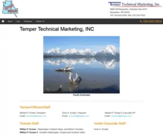 Temper.com(Temper Technical Marketing Inc) Screenshot