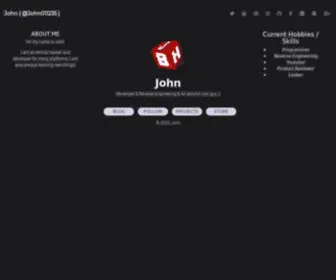 Temperedarmor.com(John ( @John) Screenshot