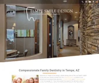 Tempesmiledesign.com(Tempe Smile Design) Screenshot