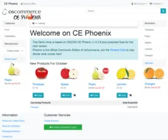 Template.me.uk(OSCOM CE Phoenix Demo Installations) Screenshot