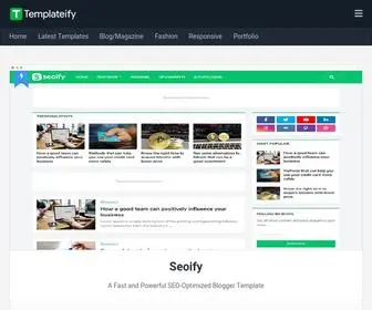 Templateify.com(Premium Blogger Templates) Screenshot