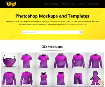 Templatekings.com.ph(Template Kings) Screenshot