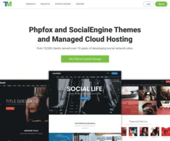 Templatemechanic.com(Free Phpfox Themes) Screenshot