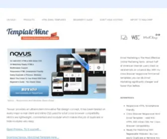 Templatemine.net(Professional Email Templates) Screenshot