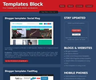 Templatesblock.com(Templates Block) Screenshot