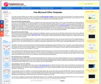 Templatescart.com(Download Free Office Template Collections Inside Our Cart Certificate Of Appreciation Templates Design In Ms Word) Screenshot