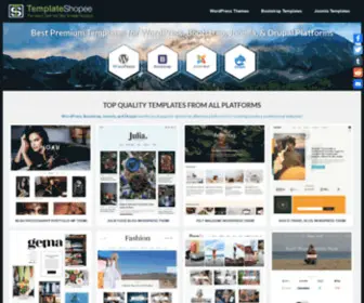 Templateshopee.com(Best Premium Templates from WordPress) Screenshot