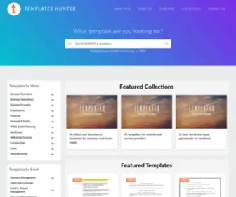 Templateshunter.com(Templateshunter) Screenshot