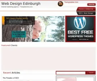 Templatesinn.com(WEB DESIGN EDINBURGH) Screenshot