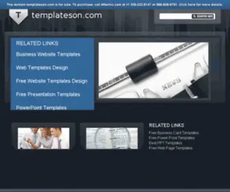 Templateson.com(Templateson) Screenshot