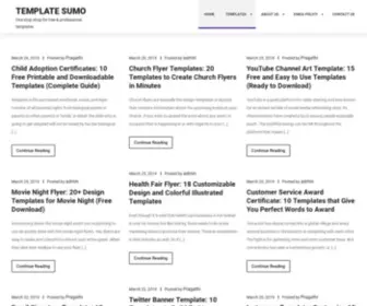 Templatesumo.com(Template Sumo) Screenshot