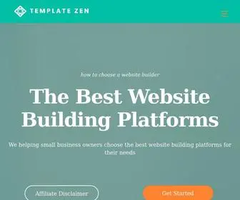 Templatezen.dev(How to Choose a Website Builder) Screenshot