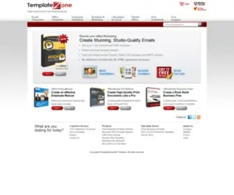 Templatezone.com(Email Marketing Templates) Screenshot