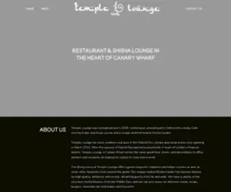 Temple-Lounge.com(Temple Lounge) Screenshot