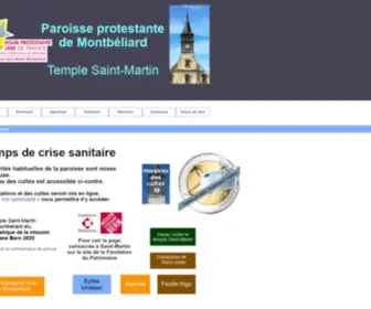 Temple-Saint-Martin.org(Index Redirection en HTML) Screenshot