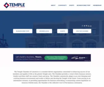 Templechamber.com(The Temple Chamber of Commerce) Screenshot