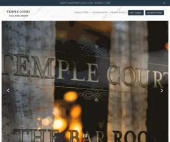 Templecourtnyc.com(Temple Court NYC) Screenshot