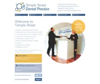 Templedental.co.uk(Temple Street Dental Practice) Screenshot