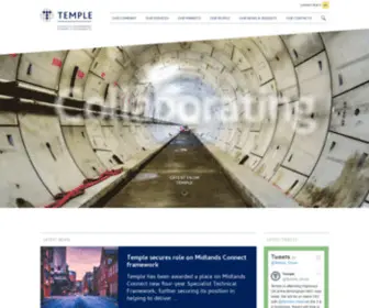 Templegroup.co.uk(Temple) Screenshot