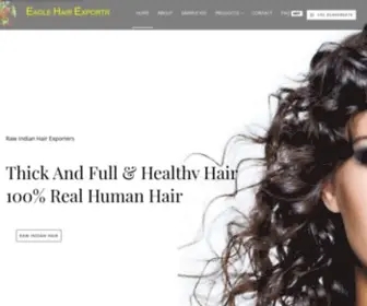 Templehairsuppliers.com(Indian Hair) Screenshot