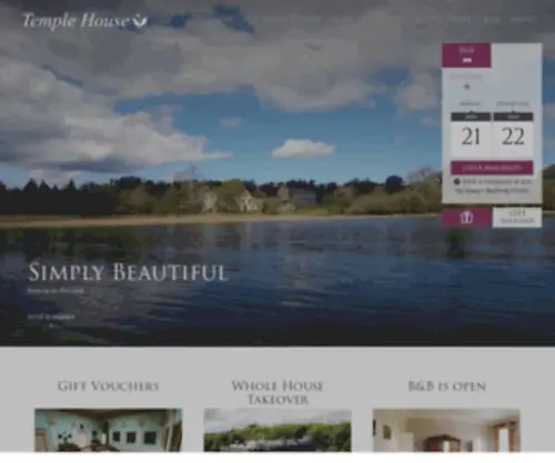 Templehouse.ie(Cottages To Rent in Ireland) Screenshot