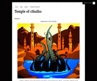 Templeofcthulhu.net(Temple of Cthulhu) Screenshot