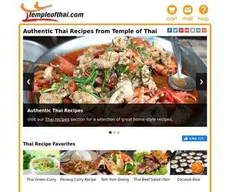 Templeofthai.com(Thai Food) Screenshot