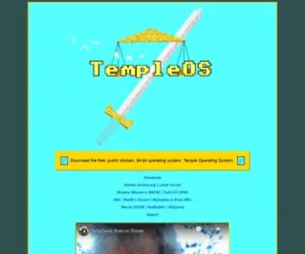 Templeos.org(Operating System) Screenshot