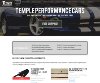 Templeperformancecars.com(TEMPLE PERFORMANCE CARS) Screenshot