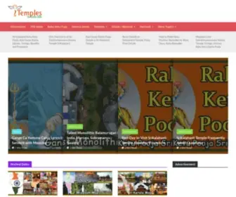 Templesinindiainfo.com(Temples in India Info) Screenshot