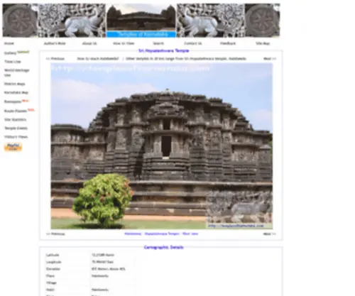 Templesofkarnataka.com(Panen138) Screenshot