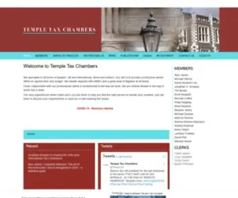 Templetax.com(Temple Tax Chambers) Screenshot