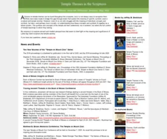 Templethemes.net(Temple Themes in the Scriptures) Screenshot