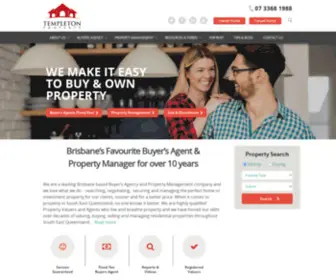 Templetonproperty.com.au(Brisbane Buyers Agents & Property Management) Screenshot