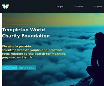 Templetonworldcharity.org(Templeton World Charity Foundation) Screenshot