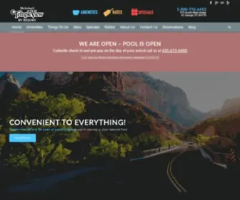 Templeviewrv.com(St.George Utah RV Parks) Screenshot