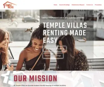 Templevillas.com(Temple Villas) Screenshot