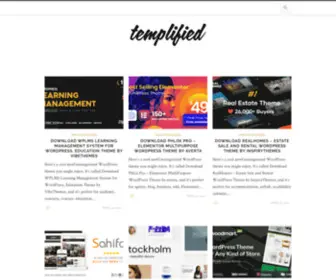 Templified.net(Amazing WordPress Theme Reviews) Screenshot