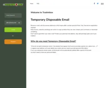 Tempmail.top(Temporary Disposable Email) Screenshot