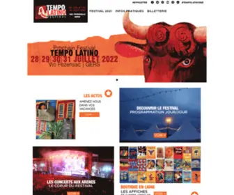 Tempo-Latino.com(Tempo Latino) Screenshot