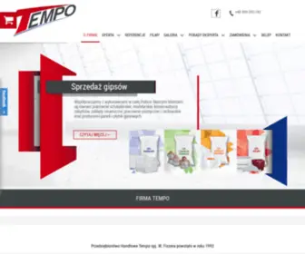 Tempo-SPJ.pl(Wylewki anhydrytowe Łódź) Screenshot