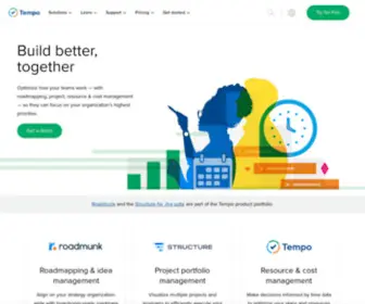 Tempo.io(Tempo offers meaningful time tracking tool for Jira and Zendesk so) Screenshot