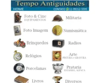 Tempoantiguidades.com.br(Antiguidades) Screenshot