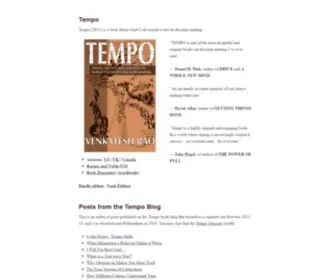 Tempobook.com(Tempo) Screenshot